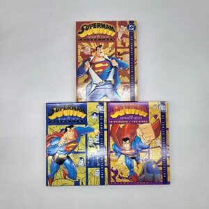 DC Comics Superman The Animated Series Volume 1-3 DVD Set